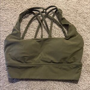 BuffBunny Revolution Sports Bra - Grounded Dark Olive